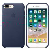 Apple Leather Case Midnight Blue For iPhone 8 Plus/7 Plus - MQHL2ZM/A