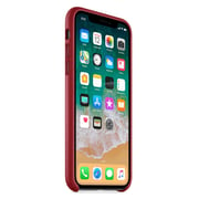 Apple Leather Case Product Red For iPhone X - MQTE2ZM/A
