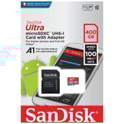 Sandisk Ultra Micro SDXC UHSI Memory Card 400GB SDSQUAR-400G-GN6MA