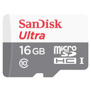 شريحة ذاكرة صغيرة SDHC ألترا أندرويد سعة 16GB فئة 10 من سانديسك