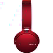 Sony MDRXB650BT Extra Bass Bluetooth Headphone Red