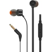 JBL T110 In Ear Wired Headphone Black