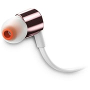 JBL T210 In Ear Wired Headphone Rose Gold
