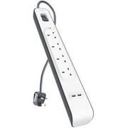 Belkin BSV401AF2M Surge Protector 4Outlet 2USB 2.4A