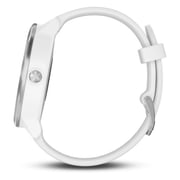Garmin Vivoactive 3 GPS Smart Watch With White Silicone Strap