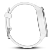 Garmin Vivoactive 3 GPS Smart Watch With White Silicone Strap