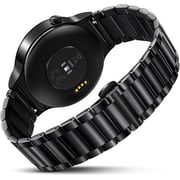 Huawei Watch W1 Smart Watch – Black Case/Steel Link Band