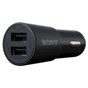 Sony Dual Port USB Car Charger Black