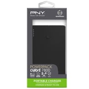 PNY PB780014CURKRB CurveSeries Power Bank 7800mAh Black