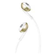 JBL T205 Wired Earbud Headphone Champagne Gold