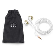JBL T205 Wired Earbud Headphone Champagne Gold
