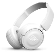 JBL T450BT Bluetooth On Ear Headphone White