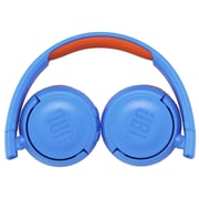 JBL Kids Wireless On-Ear Headphones Blue/Orange JR300BT