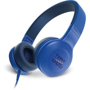 JBL E35 Wired On Ear Headphone Blue