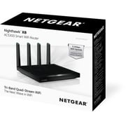 Netgear R8500100UKS Nighthawk X8 AC5300 Tri-Band Quad Stream Gigabit WiFi Router