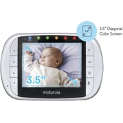Motorola MBP36S Remote Wireless Video Baby Monitor W/ 3.5inch Color LCD