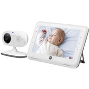 Motorola MBP867 LCD Digital Video Baby Monitor White 7inch