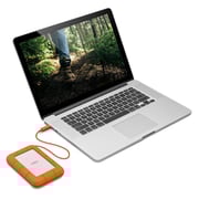 LaCie Rugged Thunderbolt USB C External Hard Drive 5TB