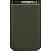 Transcend Storejet 1TB Portable Hard Drive Military Green
