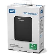 Western Digital WDBU6Y0020BBK Elements Portable Hard Drive Black 2TB