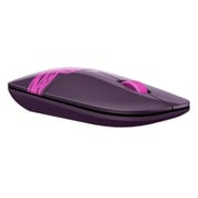 HP Z3700 Hearts Wireless Mouse Purple/Pink 1CA96AA