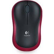Logitech 910002237 M185 Wireless Mouse Red