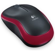 Logitech 910002237 M185 Wireless Mouse Red