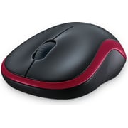 Logitech 910002237 M185 Wireless Mouse Red