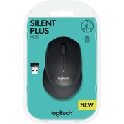 Logitech M330 Silent Plus Wireless Optical Mouse Black