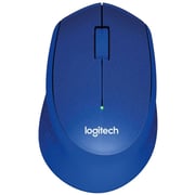 Logitech M330 Silent Plus Wireless Optical Mouse Blue