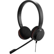 Jabra EVOLVE 20 MS Stereo Wired Headset Black