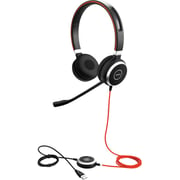 Jabra EVOLVE 40 MS Stereo Wired Headset Black