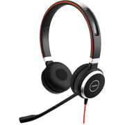 Jabra EVOLVE 40 MS Stereo Wired Headset Black