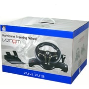 Venom VS2728 PS4/PS3 Hurricane Steering Wheel W/ Pedals