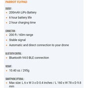 Parrot PF727003AA SWING Mini Drone Black