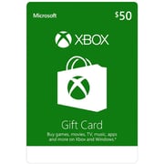 Microsoft Xbox Gift Card $50 USD Online Product Code