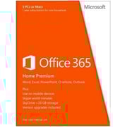 Microsoft Office 365 Home Premium 2013 Software
