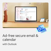 Microsoft 365 Personal Copilot Subscription - 1TB Cloud Storage, AI-Powered Apps & Advanced Security