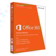 Microsoft Office 365 Home Premium 5 User Software 1 Year - 6GQ00732