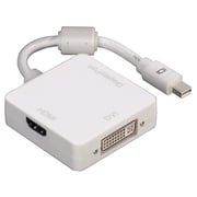 محول ميني ديسبلاي بورت 3 في 1 من هاما لـ DVI / Displayport / HDMI