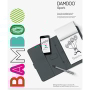 Wacom CDS600C Bamboo Spark Smart Folio W/ Snap Fit Black For IPad 2