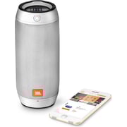JBL PULSE2 Portable Splashproof Bluetooth Speaker Silver
