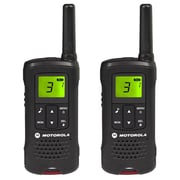 Motorola TLKRT60 P14MAB03A1AV Walkie Talkie Black Twin Pack & Charger