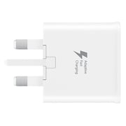 Samsung EP-TA20 Home Travel Adapter White +  EE-GN930 USB A to C Type Adapter White