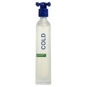United Colors Of Benetton Cold Perfume For Men 100ml Eau de Toilette + United Colors Of Benetton Hot Perfume For Women 100ml Eau de Toilette