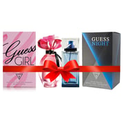 Guess Girl Perfume For Women 100ml Eau de Toilette + Guess Night Perfume For Men 100ml Eau de Toilette