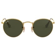 Ray-Ban Unisex Sunglasses Green Classic G15/Gold Frame - RB34470001