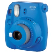 كاميرا فوجي فيلم انستاكس ميني 9 للتصوير الفوري بالأفلام- أزرق كوبالت +10 فرخ ورق.