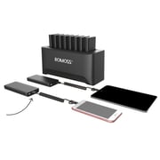 Romoss Portable Charger Station Power Bank 8X 10000mAh Black BE401