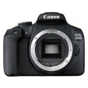 Canon EOS 2000D DSLR Camera Black With 18-55mm IS II Lens Kit